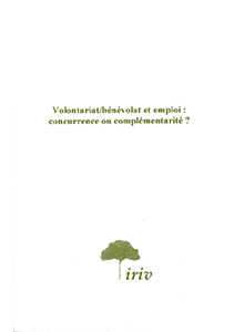 Volunteering and employment : competition or complémentarity