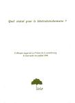 Quel statut pour le bénévole / volontaire ?